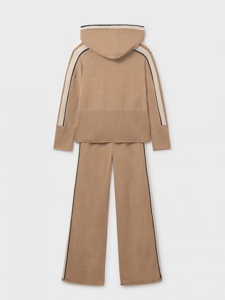 Mayoral Conjunto Pantalón Tricot Capucha 15-07585-018 Camel.vig [2]
