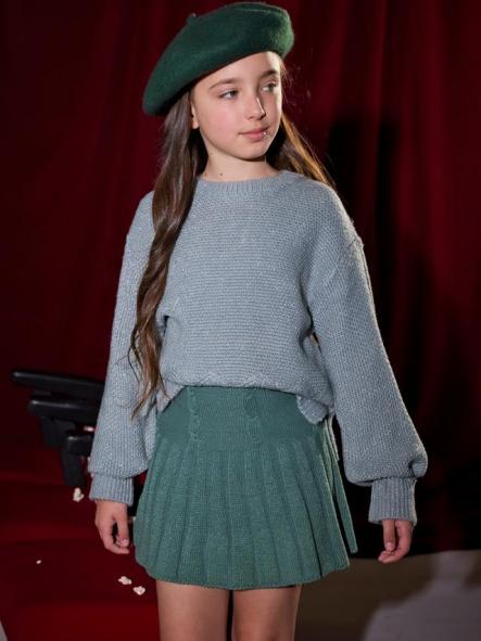 Mayoral Falda Tricot 15-07902-037 Eucalipto