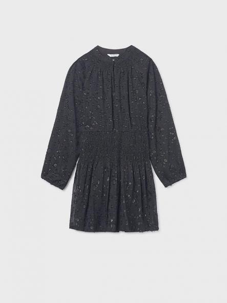 Mayoral Vestido Gasa Lurex 15-07909-056 Negro