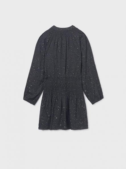Mayoral Vestido Gasa Lurex 15-07909-056 Negro [1]