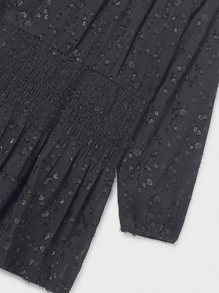 Mayoral Vestido Gasa Lurex 15-07909-056 Negro [2]