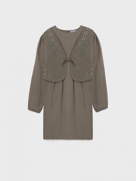 Mayoral Vestido Chaleco 15-07910-049 Caza