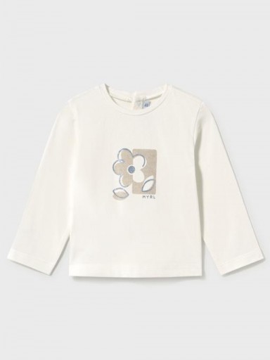 Mayoral Camiseta M/L 16-00116-043 Crudo [0]