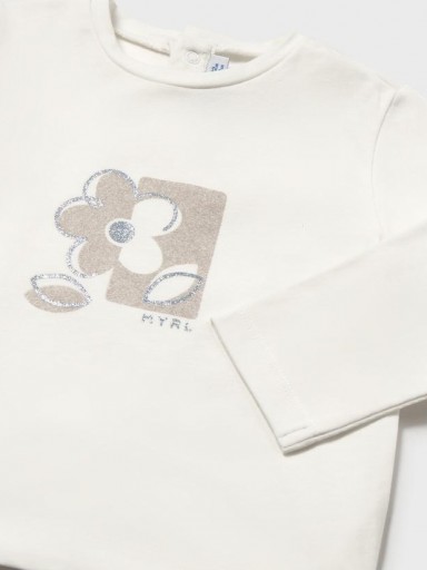 Mayoral Camiseta M/L 16-00116-043 Crudo [2]