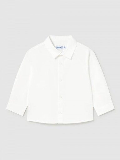 Mayoral Camisa M/L Básica 16-00124-028 Blanco [0]