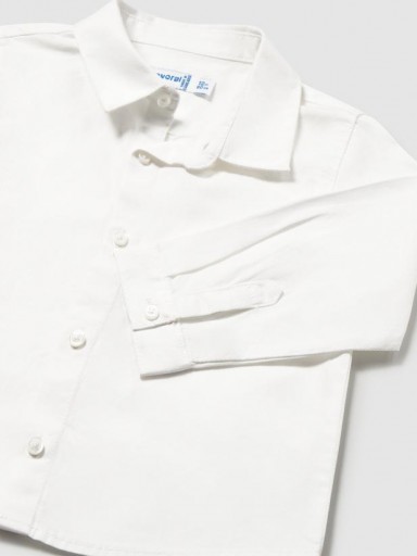 Mayoral Camisa M/L Básica 16-00124-028 Blanco [2]