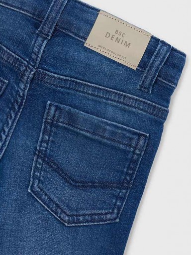 Mayoral Pantalón Tejano Slim Fit Básico 16-00504-061 Oscuro [3]