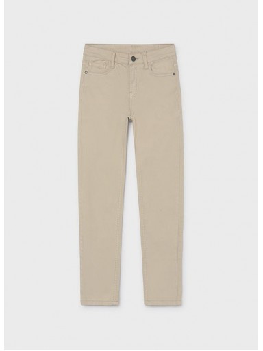 Mayoral Pantalón 5b Slim Fit Básico 16-00582-038 Nuez [1]