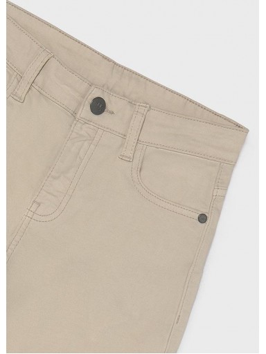 Mayoral Pantalón 5b Slim Fit Básico 16-00582-038 Nuez [3]