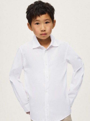 Mayoral Camisa M/L Básica 16-00874-019 Blanco [0]