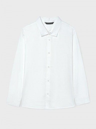 Mayoral Camisa M/L Básica 16-00874-019 Blanco [1]