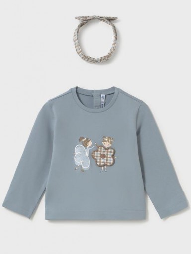 Mayoral Camiseta M/L Con Diadema 16-02003-089 Colibri [0]