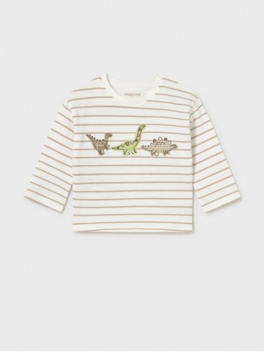 Mayoral Camiseta M/L Apliques Bordados 16-02005-070 Topo [1]