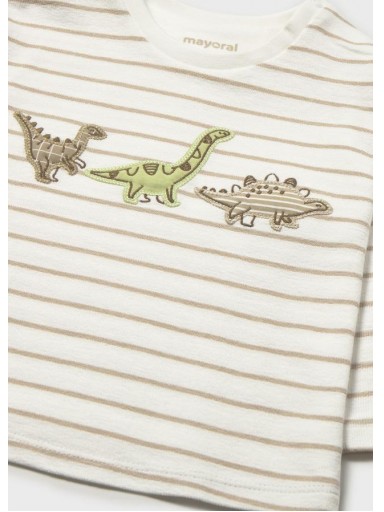 Mayoral Camiseta M/L Apliques Bordados 16-02005-070 Topo [3]
