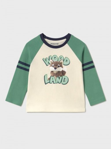 Mayoral Camiseta M/L Peluche 16-02014-014 Acacia [2]