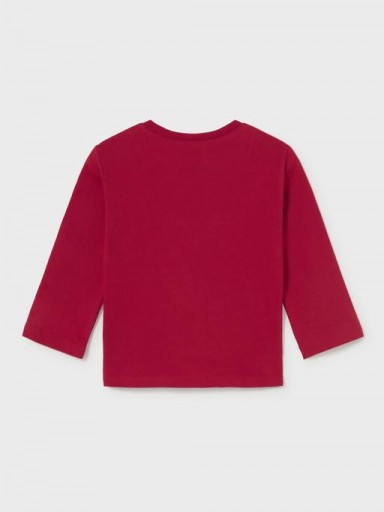 Mayoral Camiseta M/L Bordados 16-02018-050 Rojo [2]