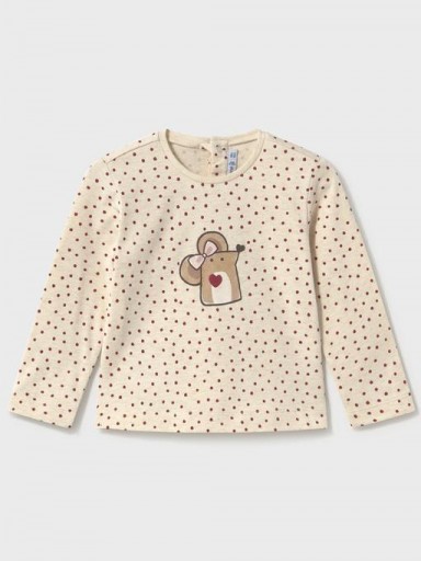 Mayoral Camiseta M/L Estampada 16-02086-094 Milk.vig [0]