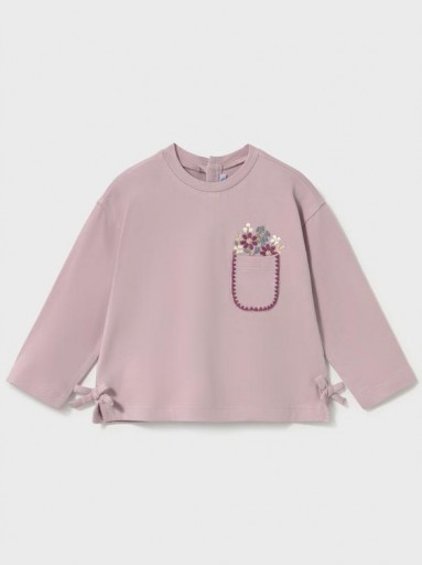 Mayoral Camiseta M/L 16-02087-011 Malva [0]