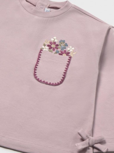 Mayoral Camiseta M/L 16-02087-011 Malva [2]