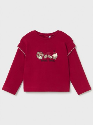 Mayoral Camiseta M/L 16-02088-015 Rojo [0]