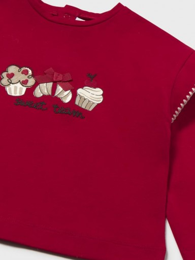 Mayoral Camiseta M/L 16-02088-015 Rojo [2]