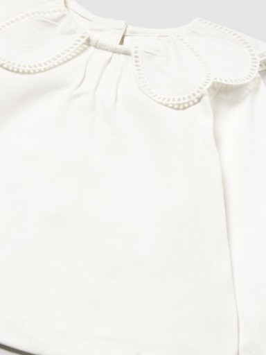 Mayoral Camiseta M/L Cuello Plana 16-02091-082 Crudo [2]