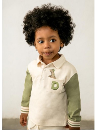 Mayoral Polo M/L Combinado 16-02102-030 Laurel [0]