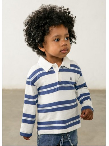 Mayoral Polo M/L Rayas 16-02103-054 Indigo [0]