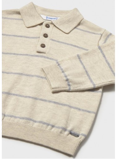 Mayoral Polo M/L Tricot 16-02104-034 Piedra [2]