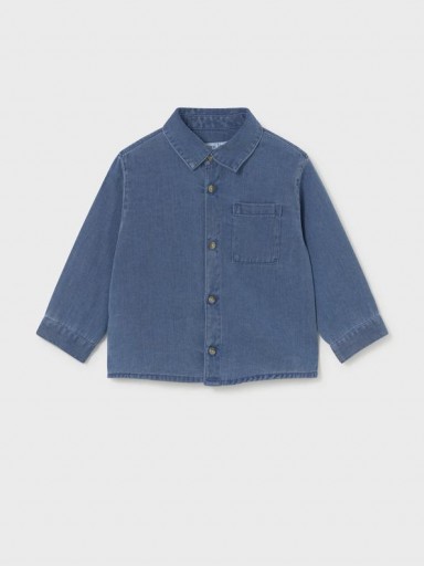 Mayoral Camisa M/L Denim 16-02109-002 Medio [0]