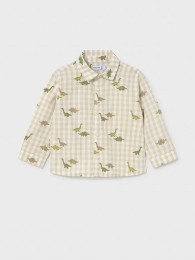 Mayoral Camisa M/L Estampada 16-02110-062 Dinos [0]