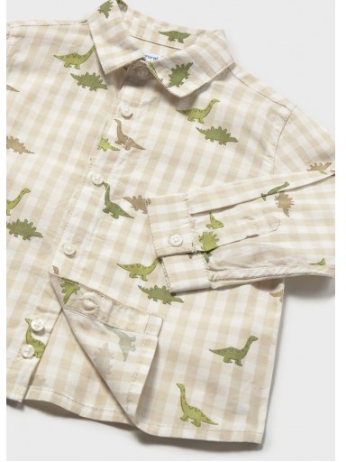 Mayoral Camisa M/L Estampada 16-02110-062 Dinos [2]