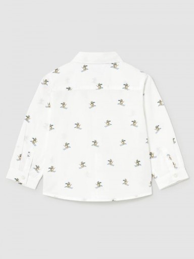 Mayoral Camisa M/L Estampada 16-02110-063 Esquiador [1]