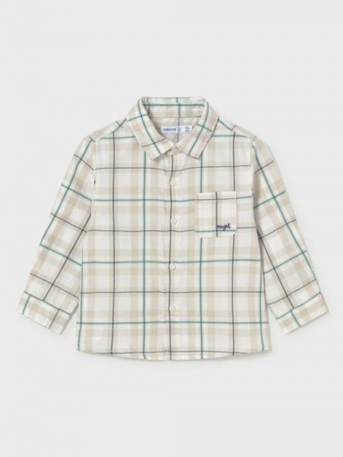 Mayoral Camisa M/L Cuadros Viella 16-02112-068 Acacia [0]