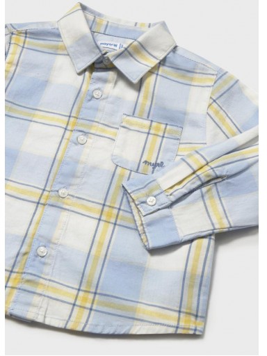 Mayoral Camisa M/L Cuadros Viella 16-02112-069 Lluvia [2]