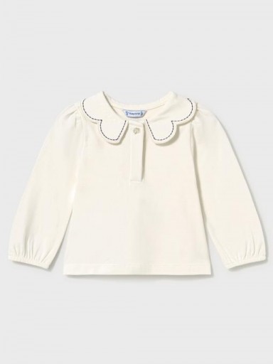 Mayoral Polo M/L Cuello Ondas 16-02114-025 Crd-Marino [0]
