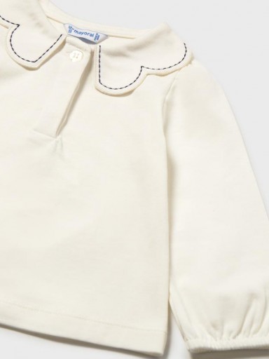 Mayoral Polo M/L Cuello Ondas 16-02114-025 Crd-Marino [2]