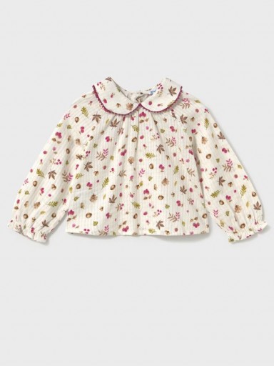 Mayoral Blusa Plana Textura 16-02115-029 Crd-Frambuesa [2]