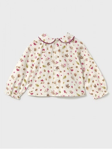 Mayoral Blusa Plana Textura 16-02115-029 Crd-Frambuesa [3]
