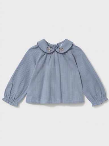 Mayoral Blusa Plana Textura 16-02115-030 Light Blue [0]