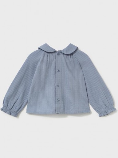 Mayoral Blusa Plana Textura 16-02115-030 Light Blue [1]