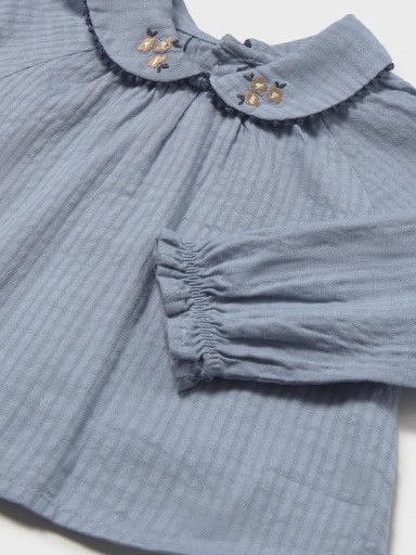 Mayoral Blusa Plana Textura 16-02115-030 Light Blue [2]