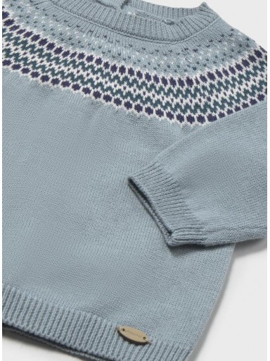 Mayoral Conjunto Pantalón Corto Leotardos 16-02267-030 Copo-Indigo [1]