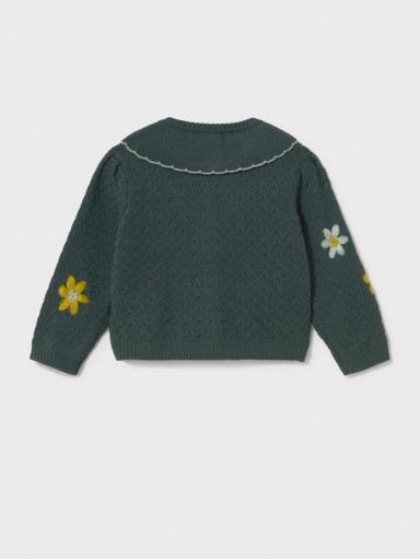 Mayoral Rebeca Tricot Flores Bordados 16-02306-040  Nenúfar [2]
