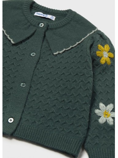 Mayoral Rebeca Tricot Flores Bordados 16-02306-040  Nenúfar [3]