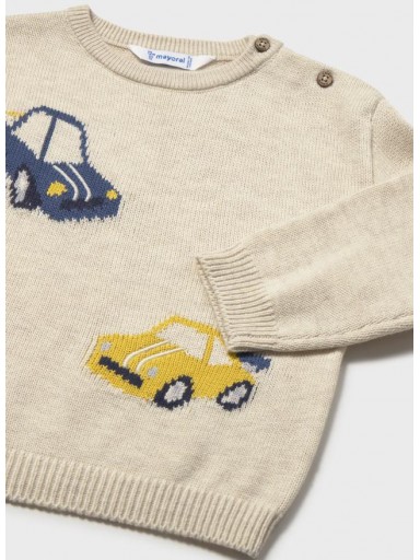 Mayoral Jersey Intarsia Posicionado 16-02371-072 Piedra [2]