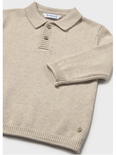 Mayoral Jersey Polo 16-02376-064 Cereal [2]