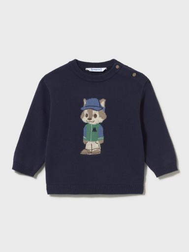 Mayoral Jersey Intarsia Personaje 16-02377-086 Azul [0]