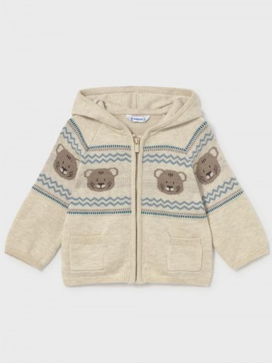 Mayoral Canguro tricot Jacquard 16-02380-073 Piedra [1]