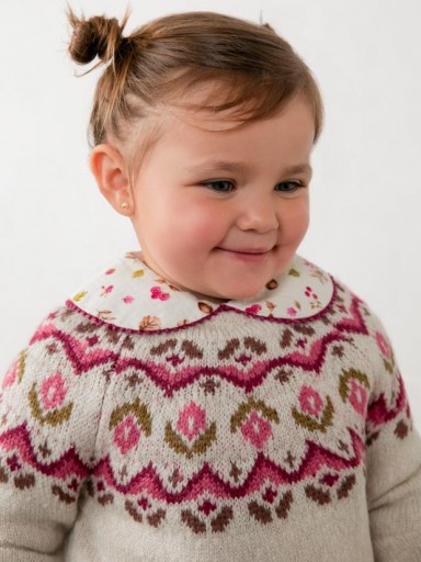 Mayoral Jersey Jacquard 16-02384-051 Milk vig [0]